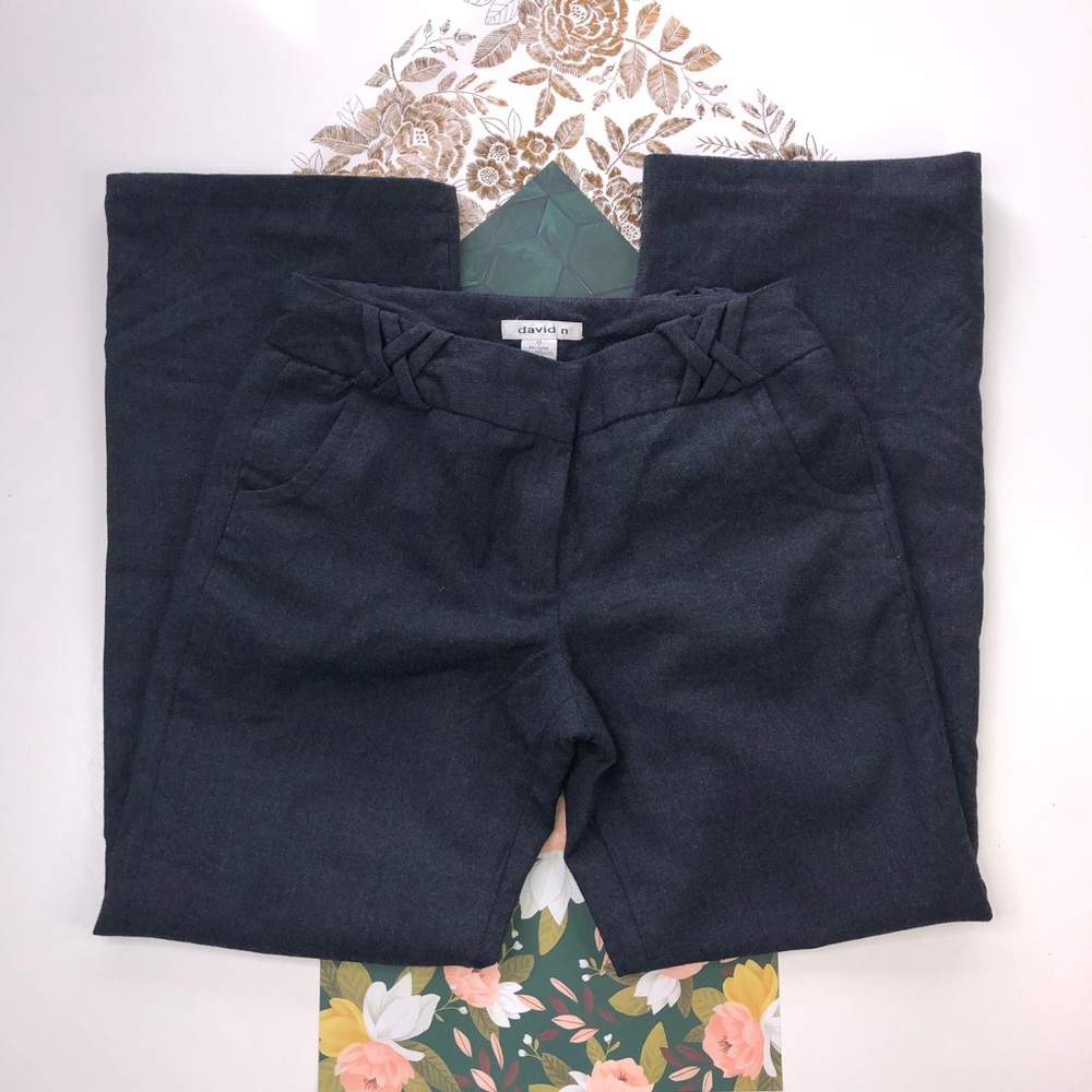 Vintage David N Wool Wide Leg